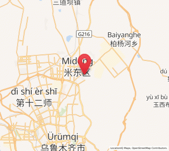 Map of Gumudi, Xinjiang