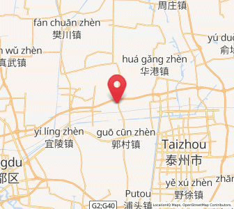 Map of Guocun, Jiangsu