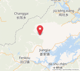 Map of Guocun, Zhejiang
