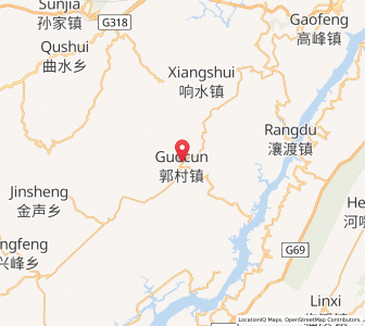 Map of Guocun, Chongqing