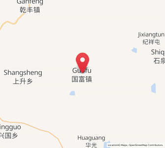 Map of Guofu, Heilongjiang