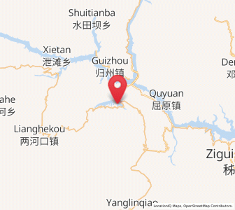 Map of Guojiaba, Hubei