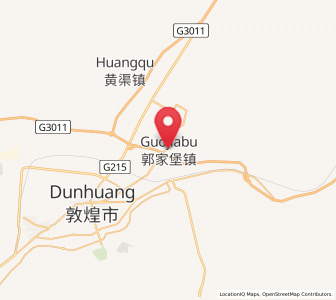 Map of Guojiabao, Gansu