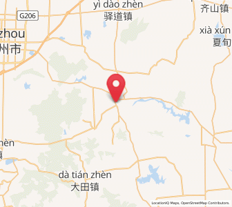 Map of Guojiadian, Shandong