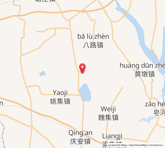 Map of Gupi, Jiangsu