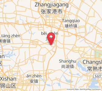 Map of Gushan, Jiangsu