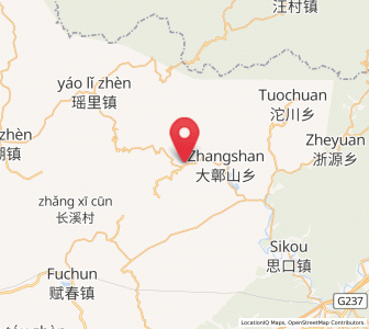 Map of Gutan, Jiangxi