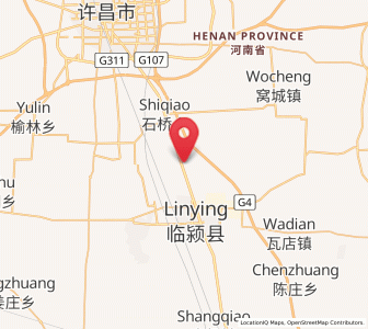 Map of Guxiang, Henan