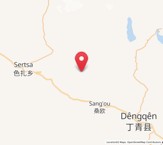 Map of Gyamotang, Tibet