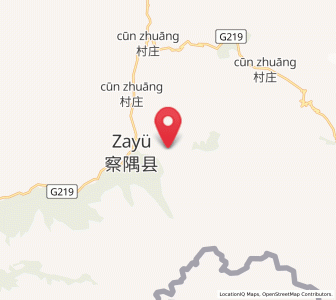 Map of Gyigang, Tibet