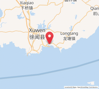 Map of Hai’an, Guangdong