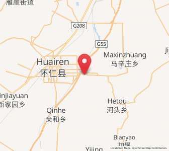 Map of Haibeitou, Shanxi