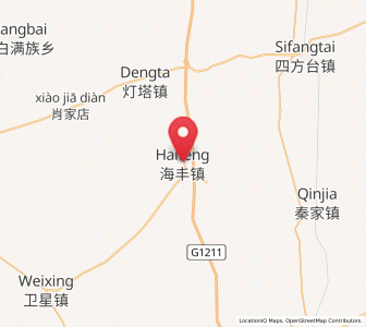 Map of Haifeng, Heilongjiang