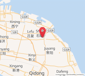 Map of Haifu, Jiangsu