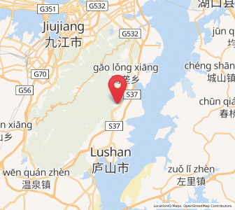 Map of Haihui, Jiangxi