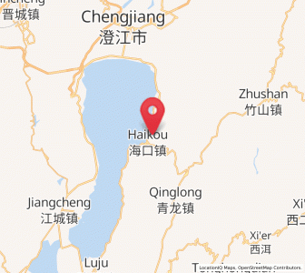 Map of Haikoudajie, Yunnan
