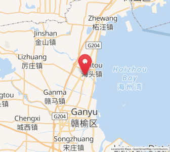 Map of Haitou, Jiangsu