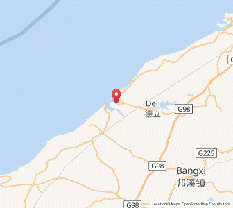 Map of Haitou, Hainan