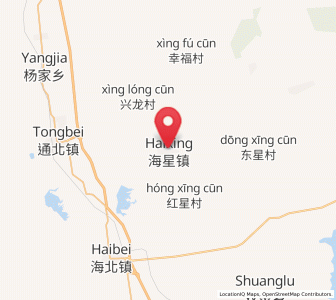Map of Haixing, Heilongjiang