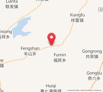 Map of Haixing, Heilongjiang