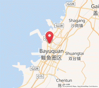Map of Haixing, Liaoning