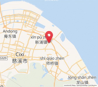 Map of Haiyanmiao, Zhejiang