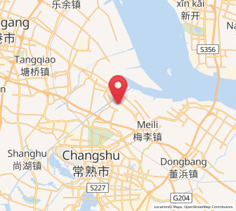 Map of Haiyu, Jiangsu