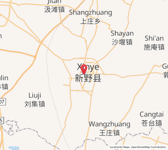 Map of Hancheng, Henan