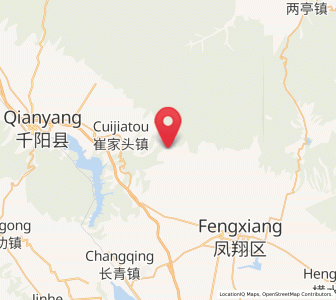 Map of Hanfeng, Shaanxi