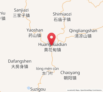 Map of Hanghuadian, Liaoning