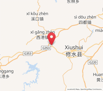 Map of Hangkou, Jiangxi