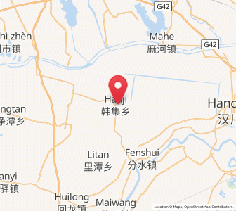 Map of Hanji, Hubei