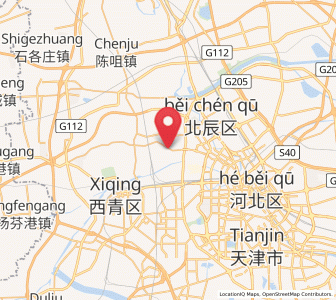Map of Hanjiashu, Tianjin