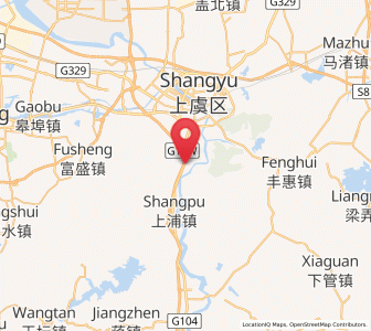Map of Haoba, Zhejiang