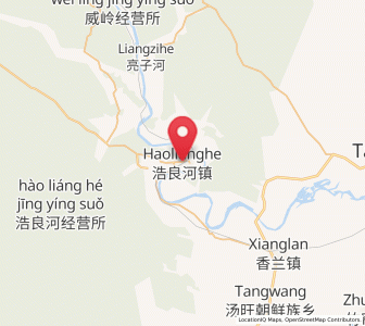 Map of Haolianghe, Heilongjiang