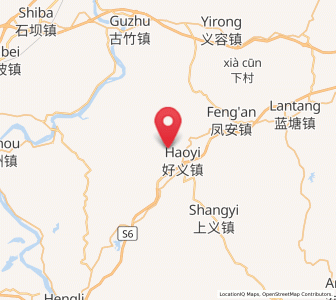 Map of Haoyi, Guangdong