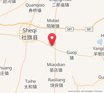 Map of Haozhai, Henan
