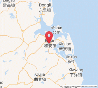 Map of He’an, Guangdong