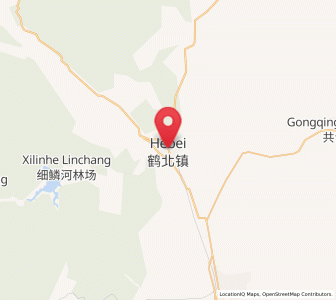 Map of Hebei, Heilongjiang