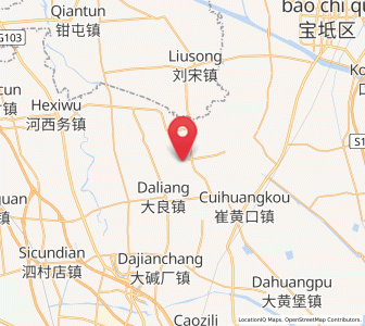 Map of Hebeitun, Tianjin