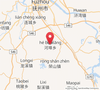 Map of Hebu, Jiangxi