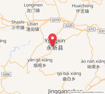 Map of Hechuan, Jiangxi