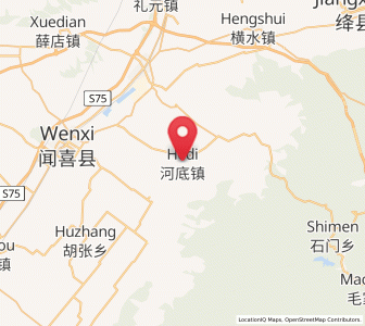 Map of Hedi, Shanxi