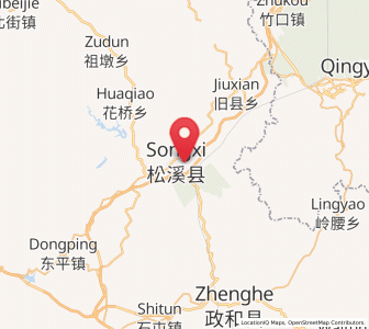 Map of Hedong, Fujian