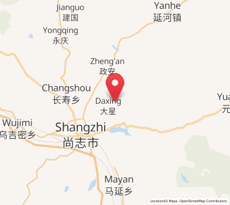 Map of Hedong, Heilongjiang