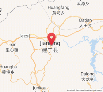 Map of Hedong, Fujian