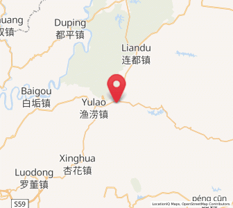 Map of He’erkou, Guangdong