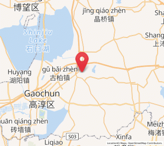 Map of Hefeng, Jiangsu