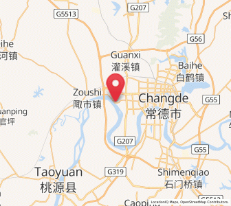 Map of Hefu, Hunan