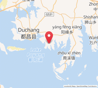 Map of Hehe, Jiangxi